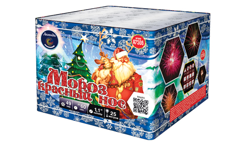  Батарея салютов Мороз Красный Нос  в Юхнове