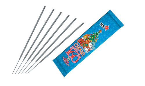  Бенгальские свечи 6 шт 160 мм в пакете  в Юхнове